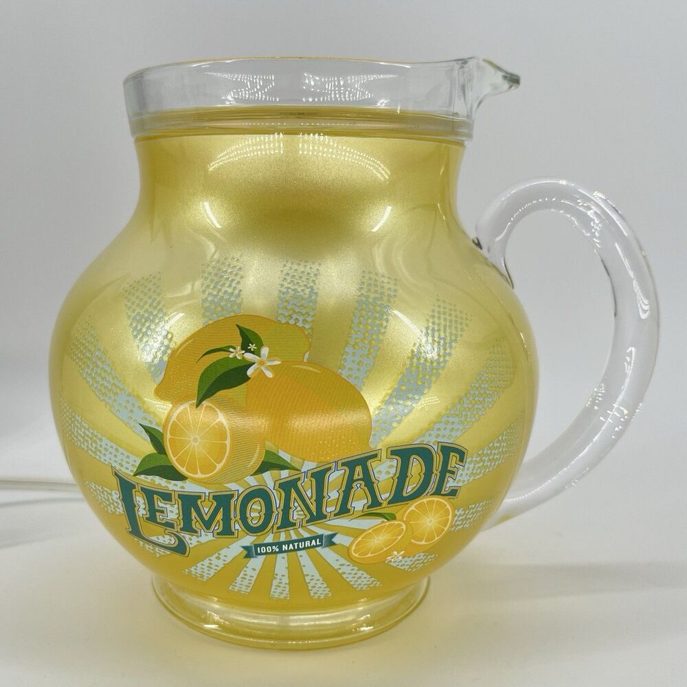 Scentsy Lemonade Pitcher Wax Warmer Retired Discontinued Full Size W/Box Yellow